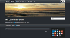 Desktop Screenshot of californiablender.com