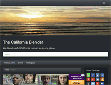 Tablet Screenshot of californiablender.com